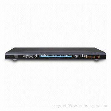 DivX/DVD Player with Parental Lock-up Function and 110 to 240V AC Power Supply